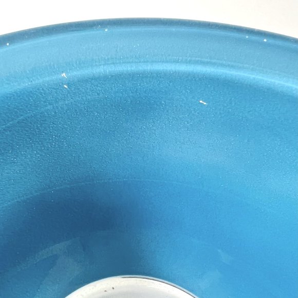 Vintage Pyrex Nesting Mixing Bowls Retro Blue, Set of 2 - Picture 12 of 13